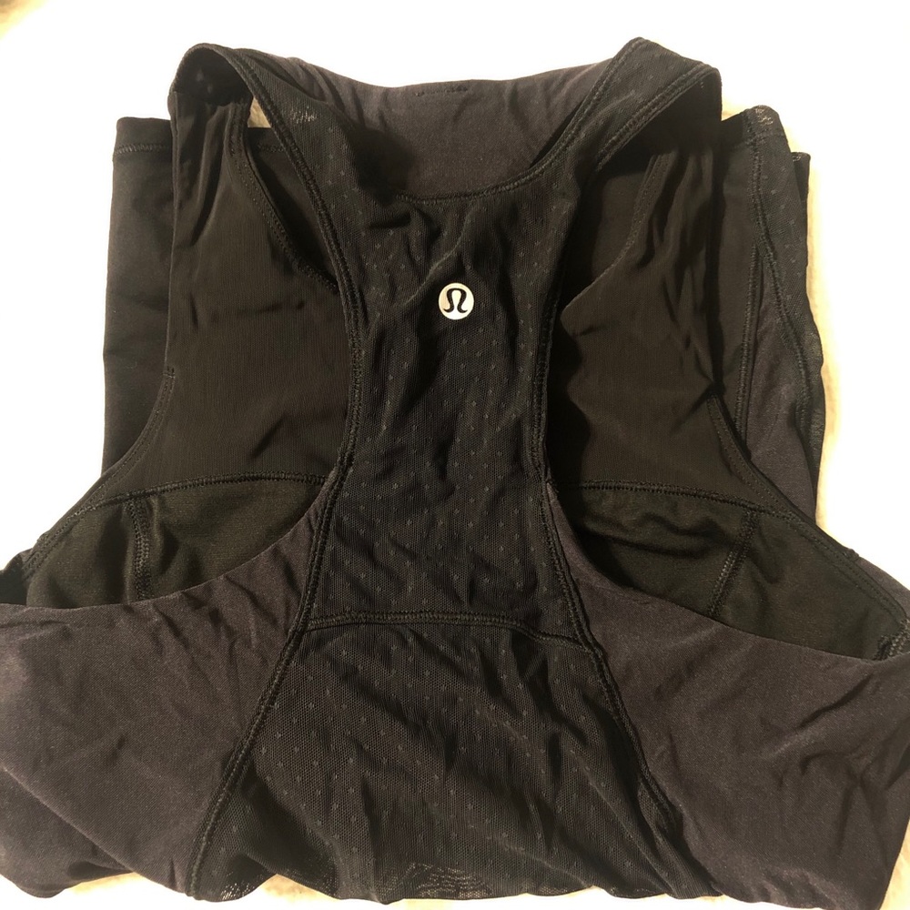 Lululemon Racerback Tank - Mesh Swiss Dot Back (6)